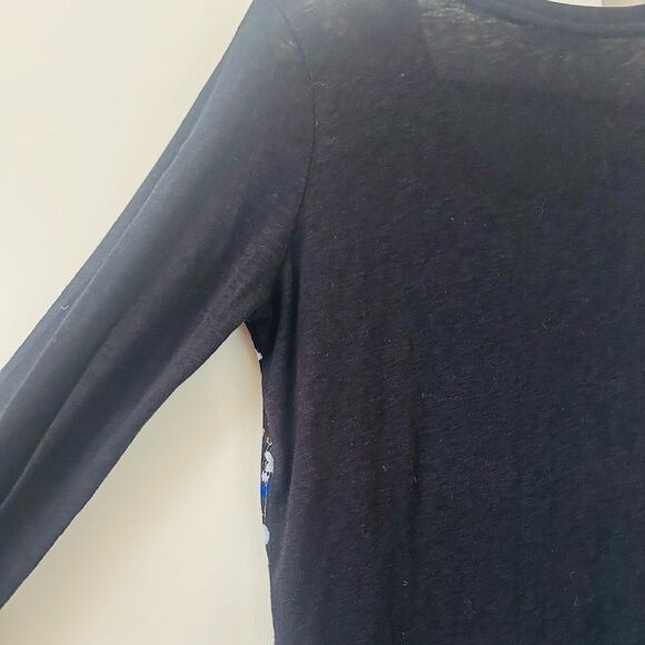 Gerard Darel Paris Sequin Floral Top - Picture 8 of 8